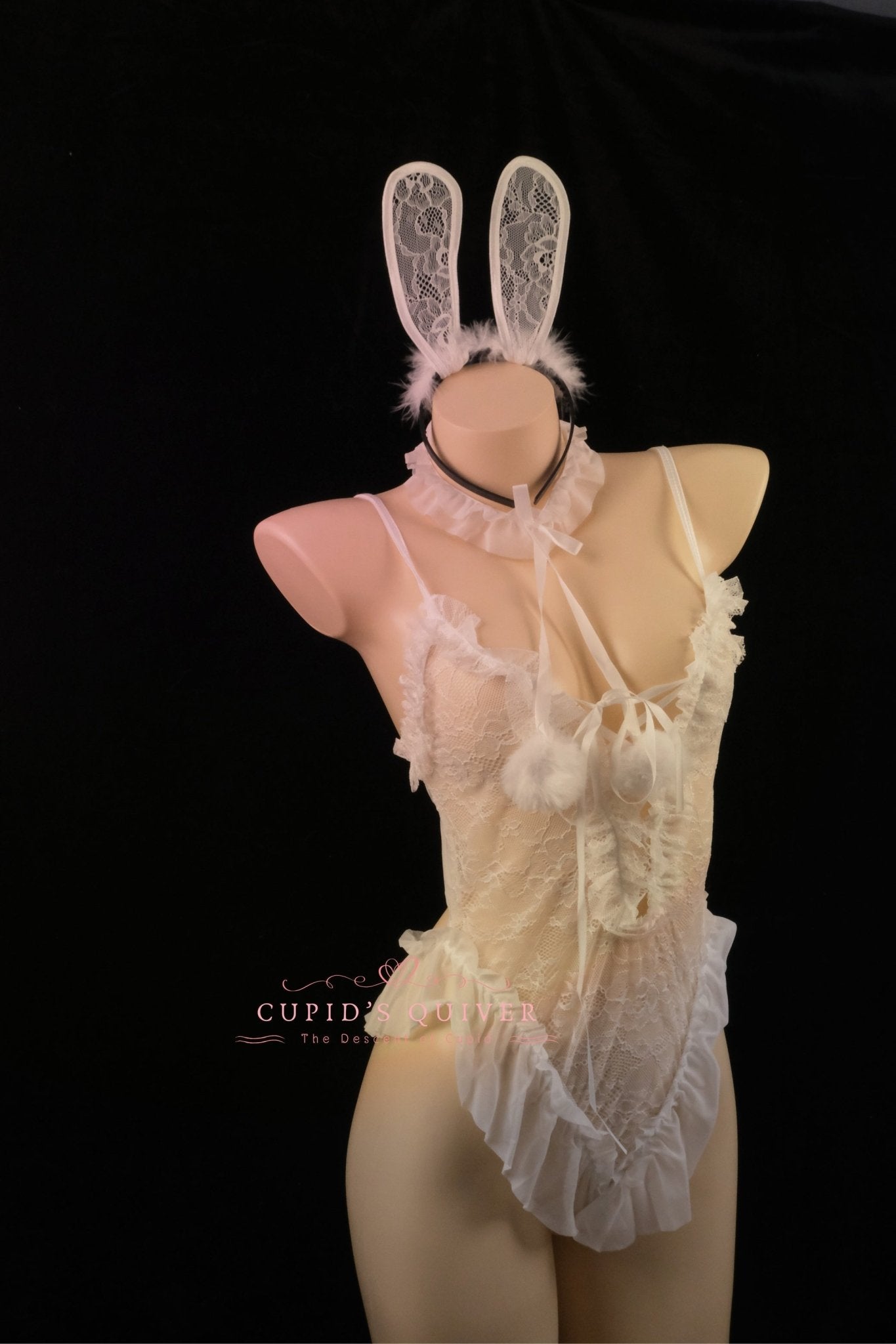 Conejita Mística: Añade dulzura a tus noches especiales con esta lencería de conejita - Cupid‘s Quiver