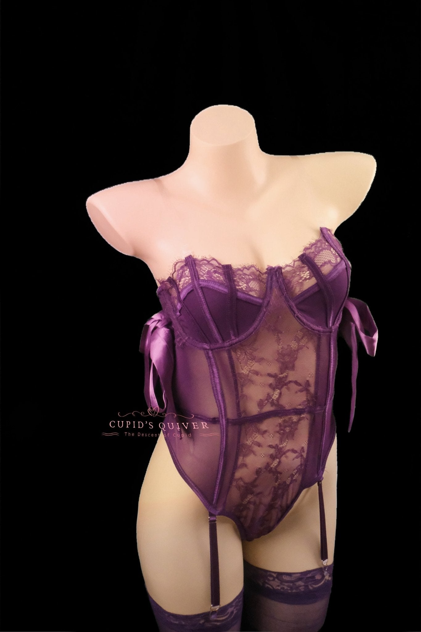 Magia Púrpura: Lencería sensual diseñada para mujeres confiadas - Cupid‘s Quiver